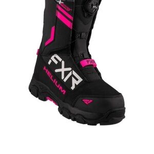 FXR Women's Black and Pink Winter Boots